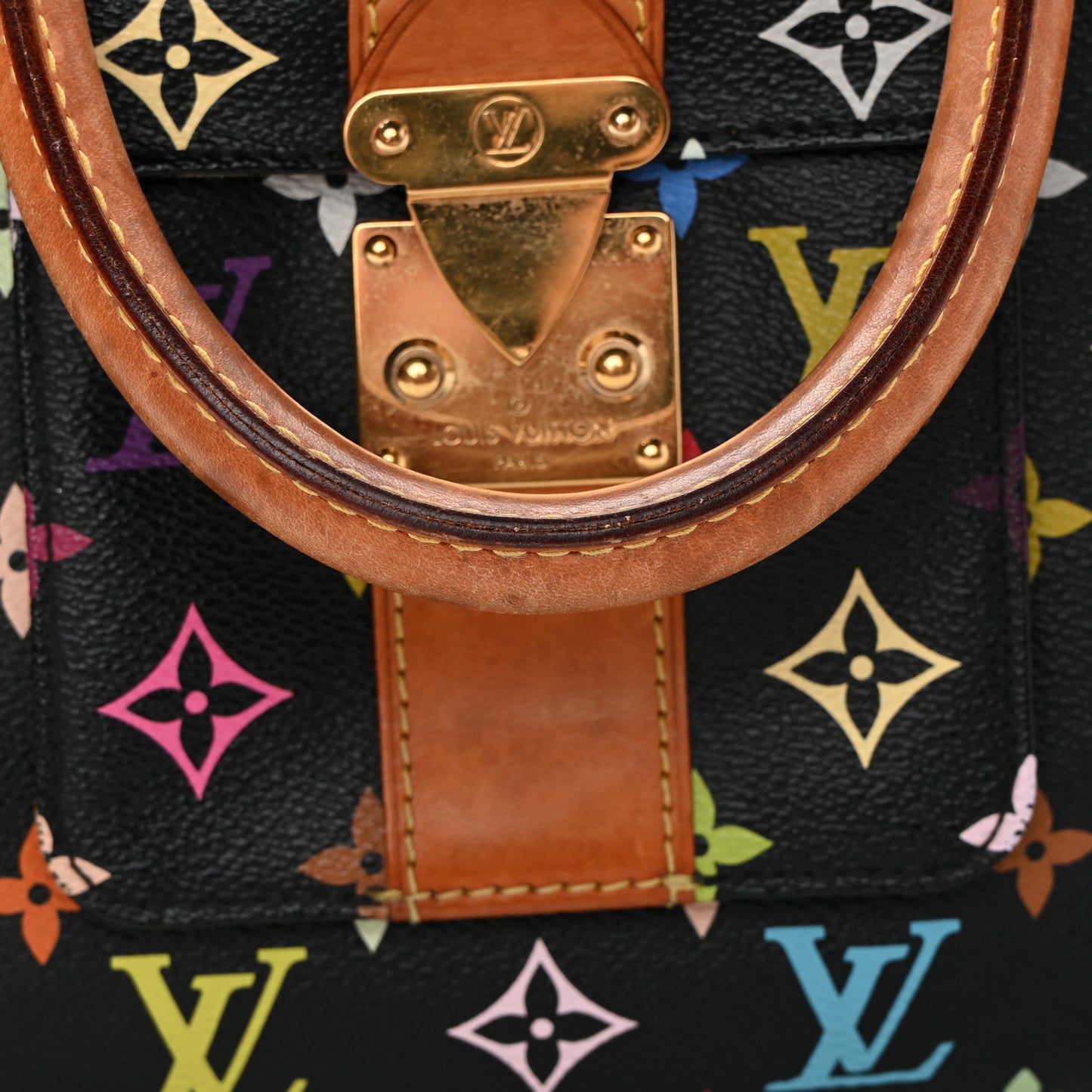 Monogram Multicolor Speedy 30 Black