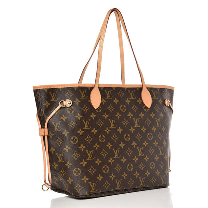 Louis Vuitton Monogram Saint Tropez V Neverfull MM Rose Ballerine 3 of 7