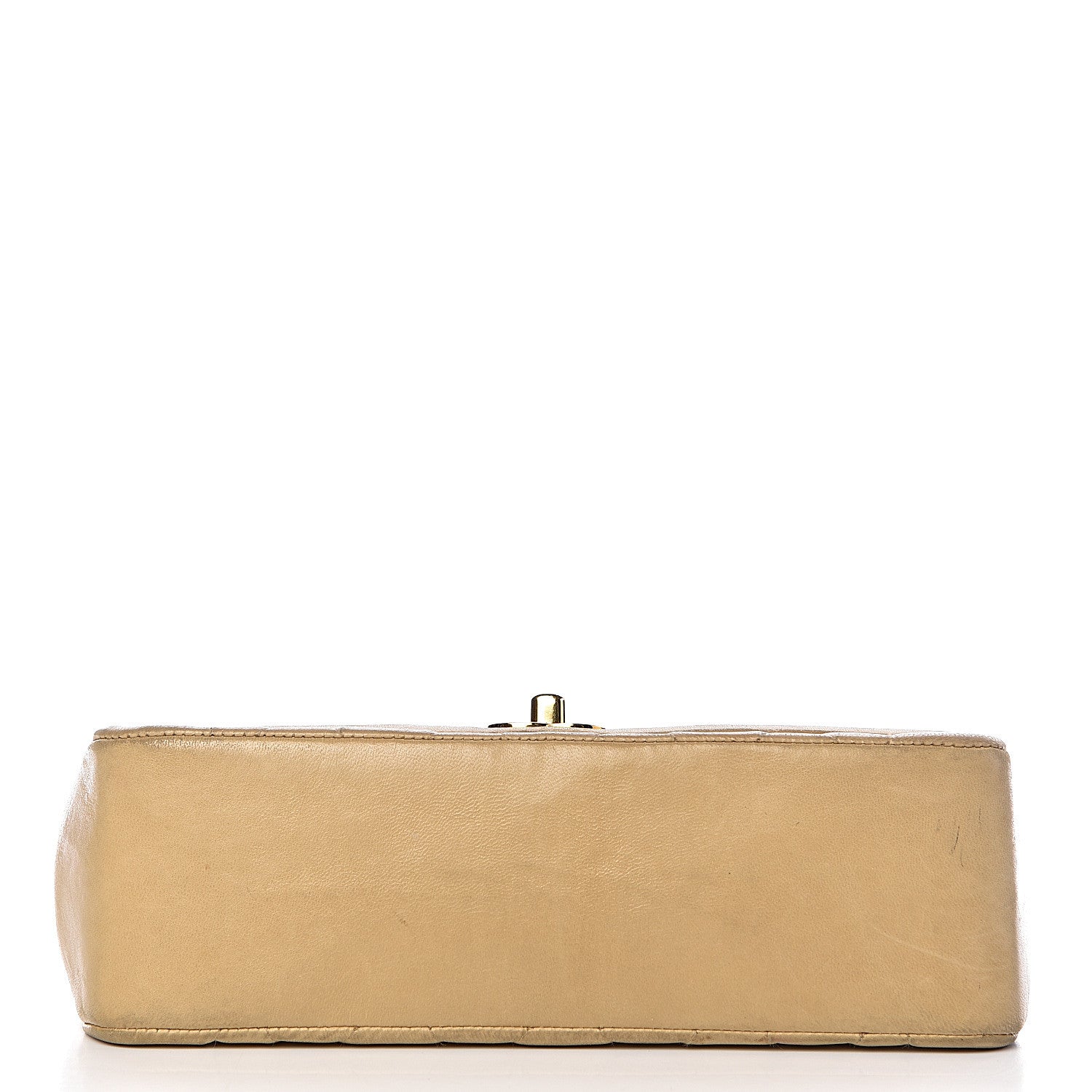 Chanel Lambskin Quilted Small Flap Beige 25 of 26