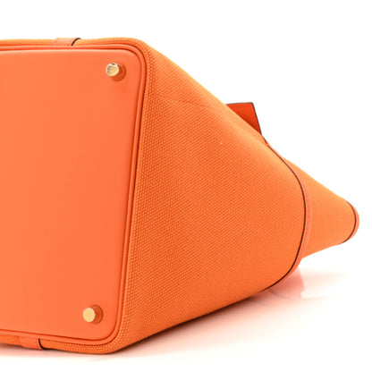 Hermes Toile Goeland Swift Cargo Picotin Lock 18 Orange 10 of 11