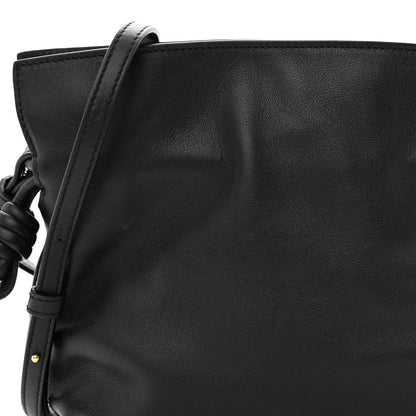 Loewe Calfskin Mini Flamenco Knot Clutch Black 8 of 10