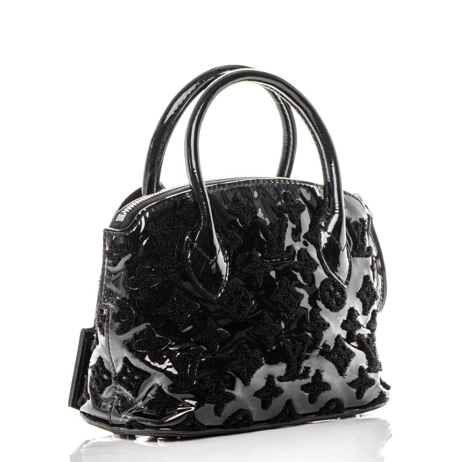 Louis Vuitton Patent Fascination Lockit BB Black 3 of 8