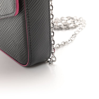 Louis Vuitton Epi Pochette Felicie Black Hot Pink 11 of 11