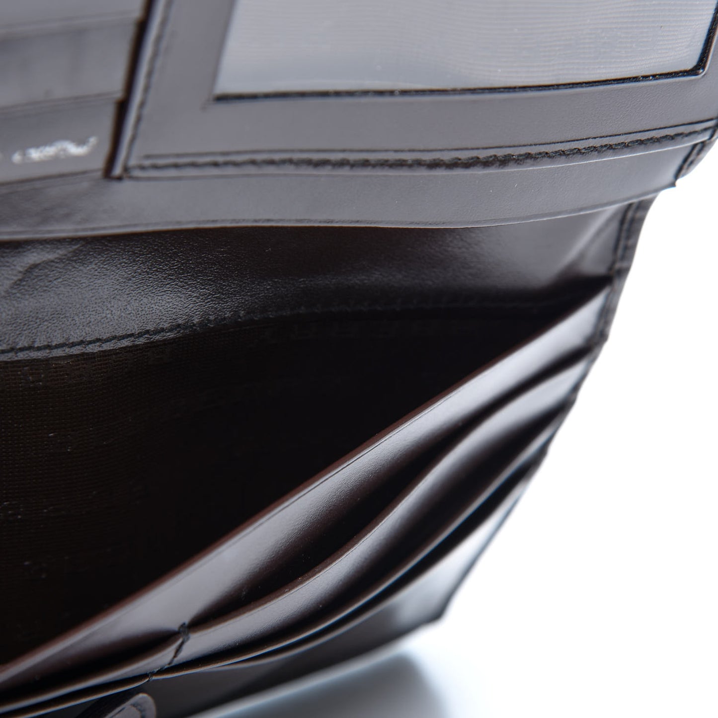 Haymarket Check Wallet Chocolate