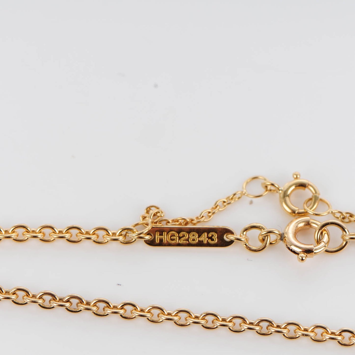 18K Pink Yellow White Gold Trinity Pendant Necklace