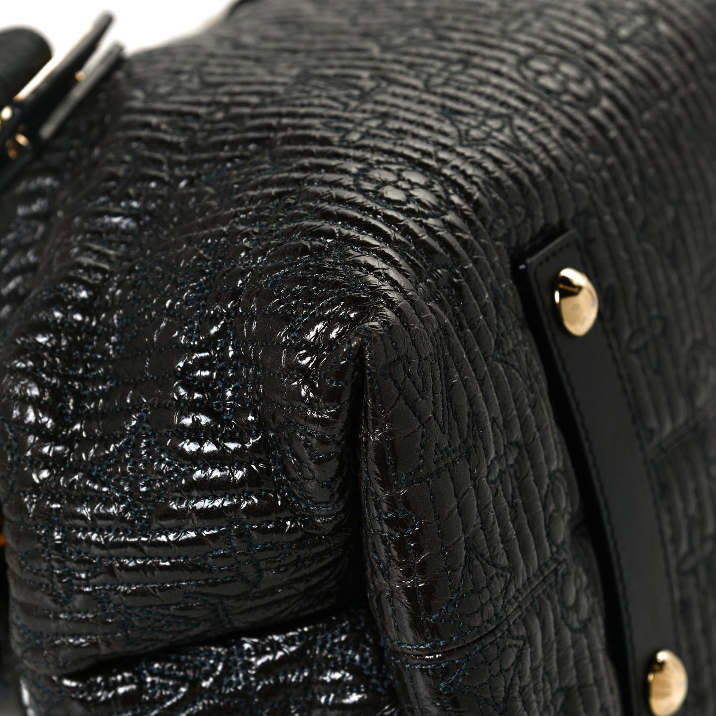 Monogram Motard Biker Black