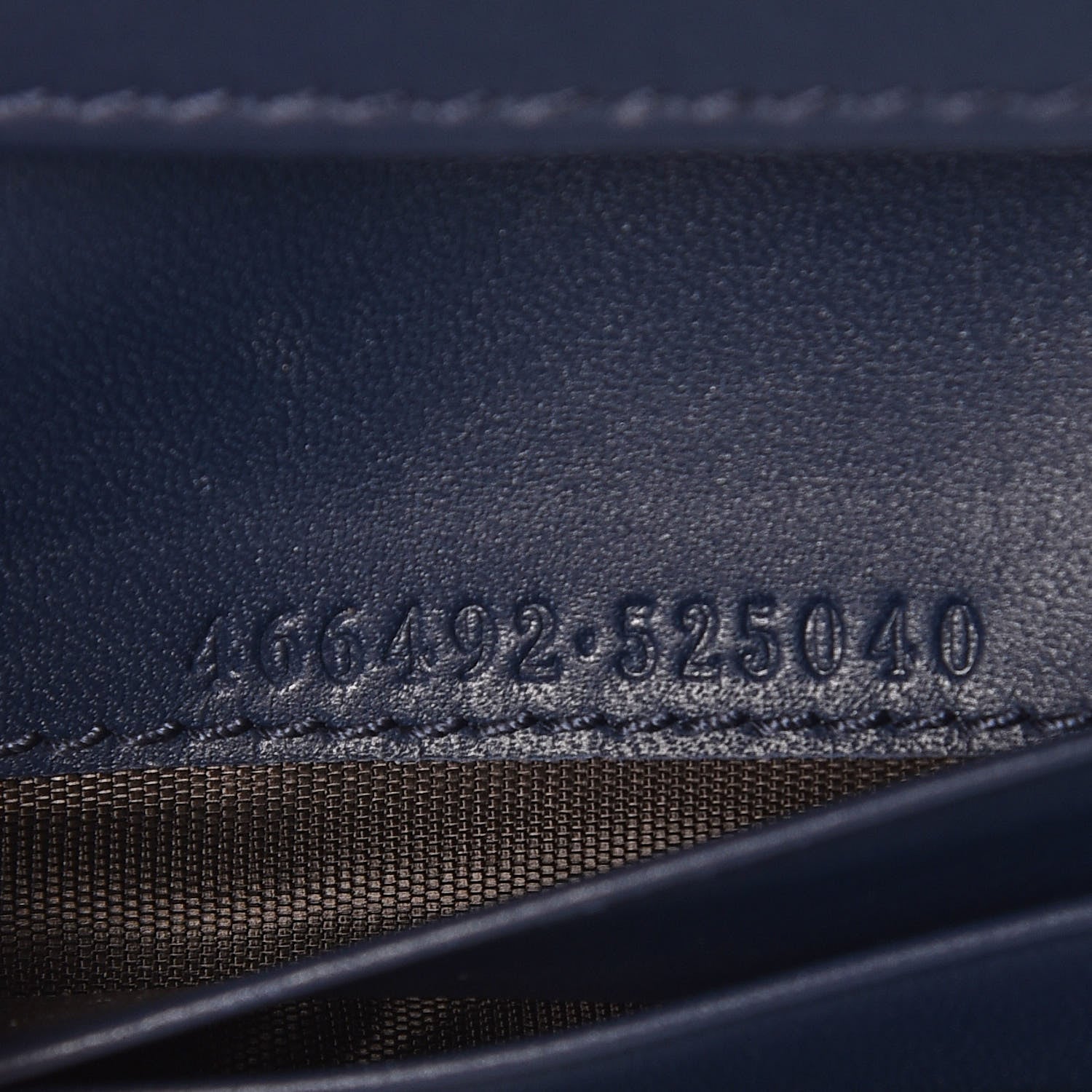 Gucci Denim Matelasse Pearly GG Marmont Card Case Wallet Blue 9 of 10