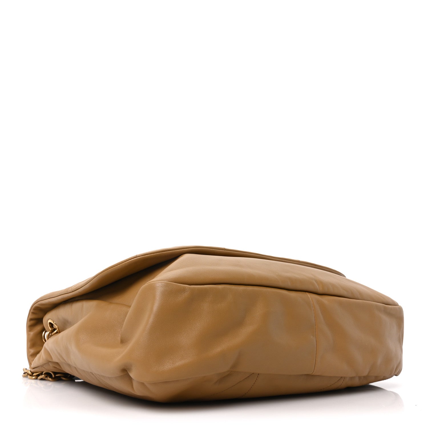 Saint Laurent Lambskin Matelasse Monogram Large Jamie 4.3 Tabac Brown 4 of 10