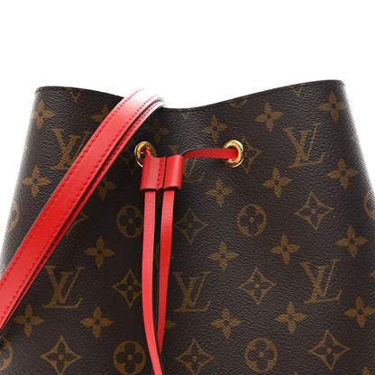 Louis Vuitton Monogram Neonoe MM Coquelicot 9 of 11