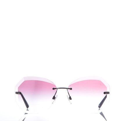 Chanel Metal Spring Round Sunglasses 4220 Pink 2 of 7