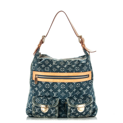 Louis Vuitton Denim Baggy GM Blue 1 of 7