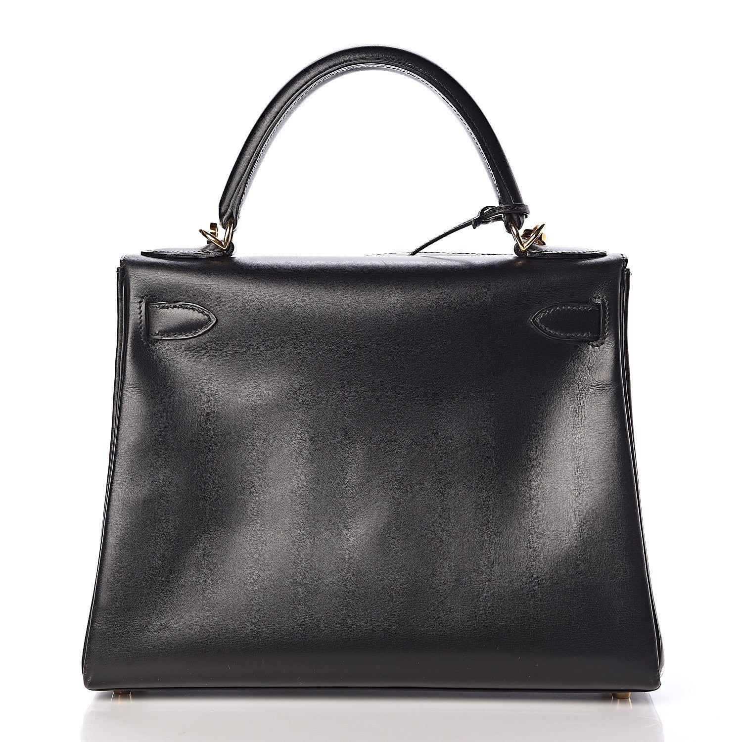 Hermes Box Kelly Retourne 28 Black 5 of 43