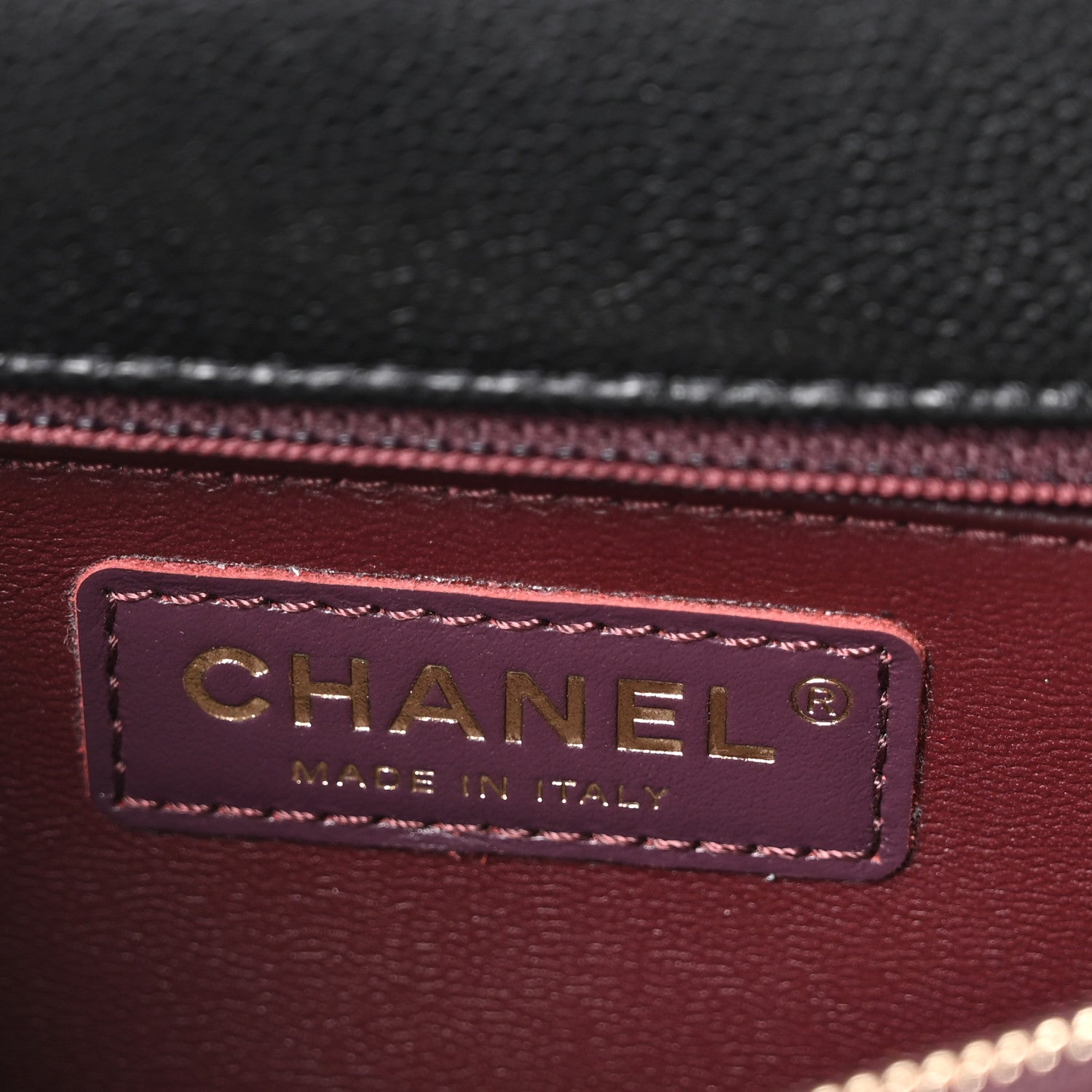 Chanel Caviar Quilted Small Coco Handle Flap Black 6 of 11