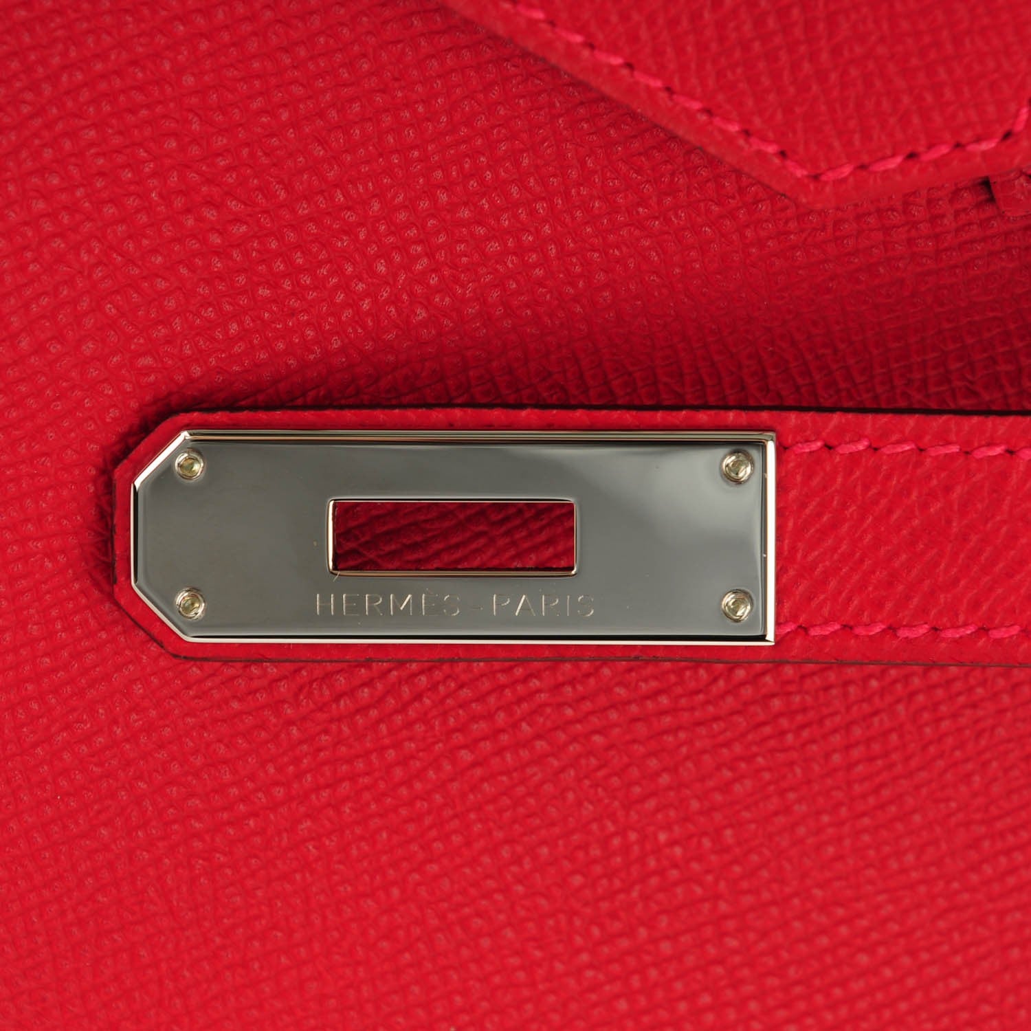 Hermes Epsom Birkin 30 Rouge Casaque 10 of 22