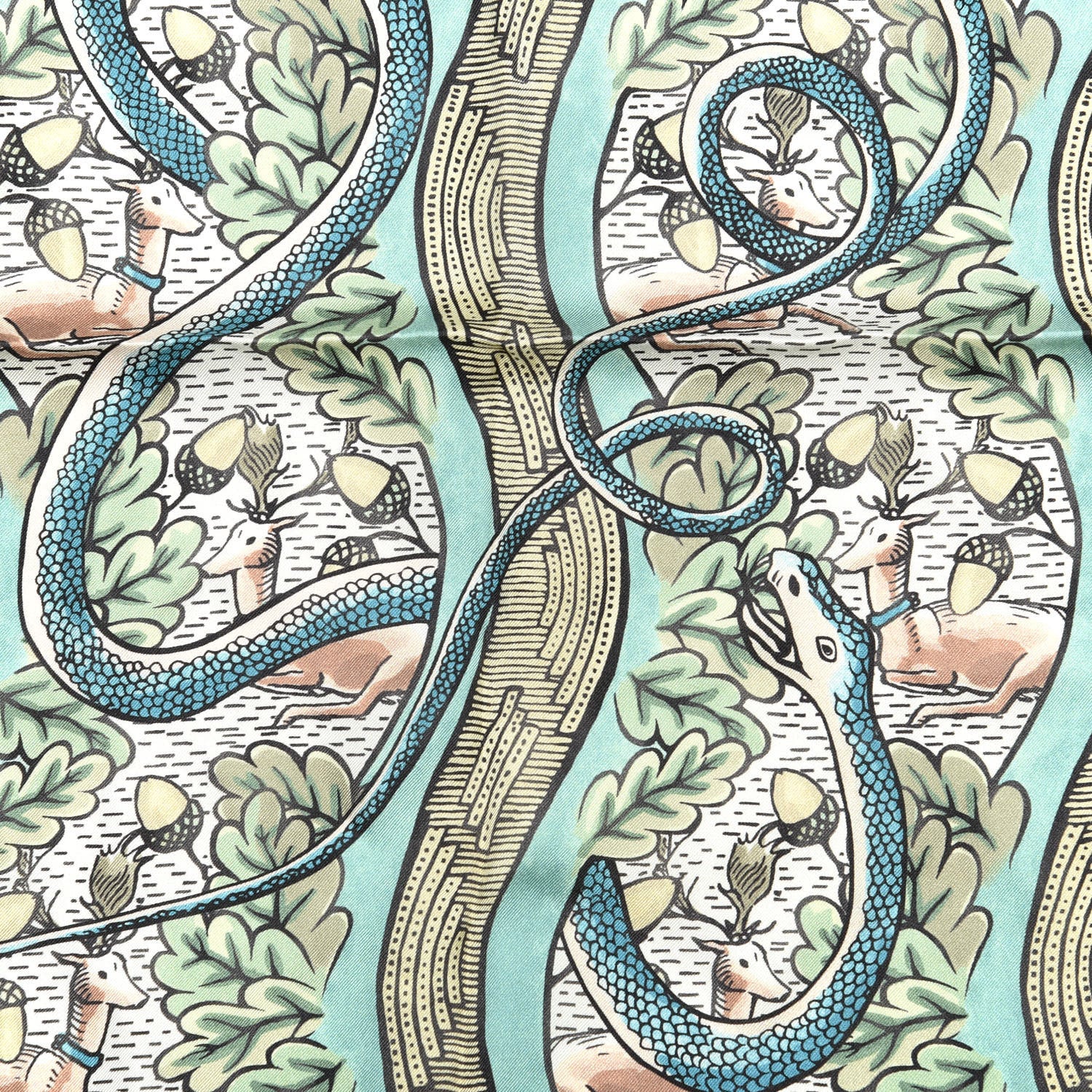 Gucci Silk Print Square Scarf Multicolor 2 of 4