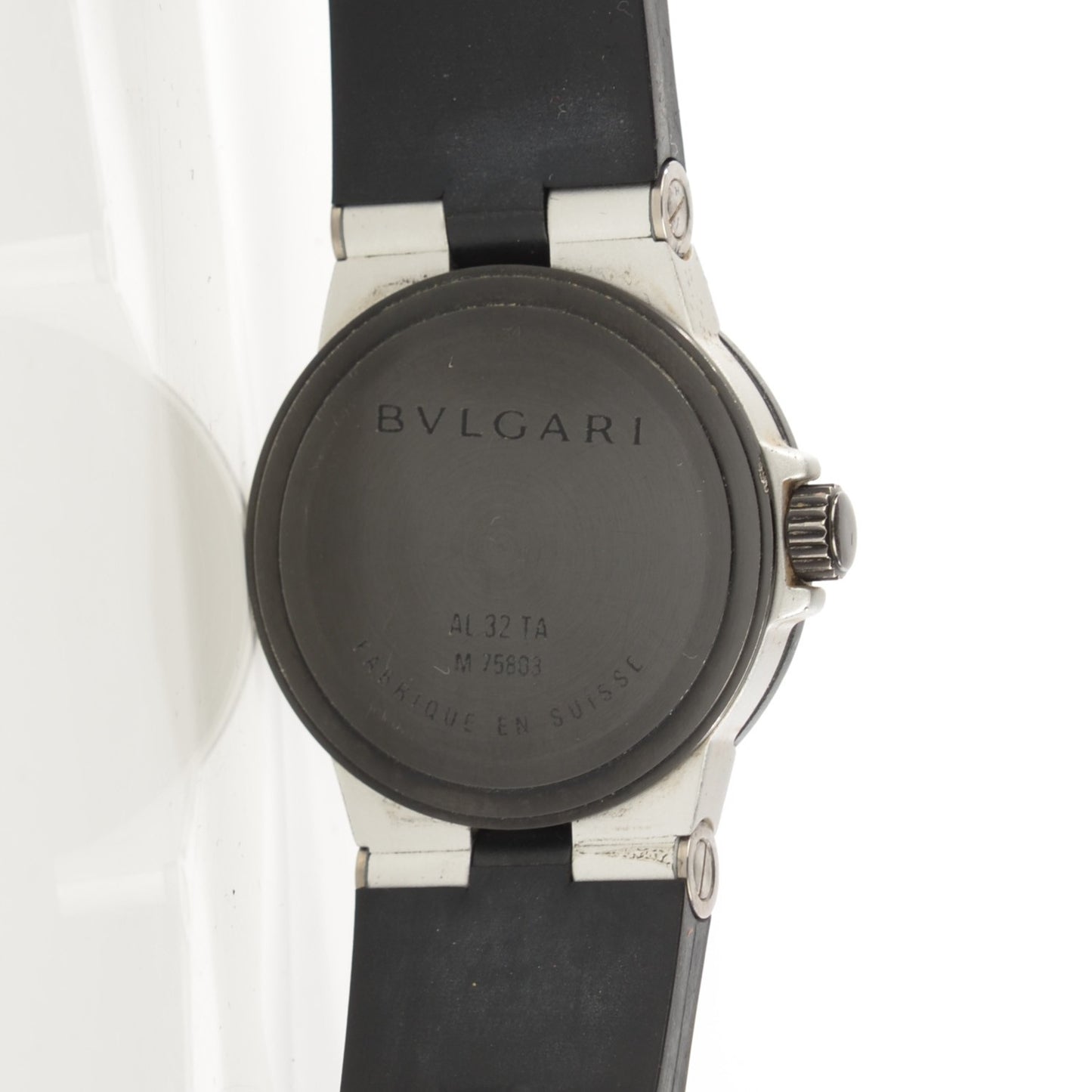 Aluminum Rubber 32mm Diagono Quartz Watch