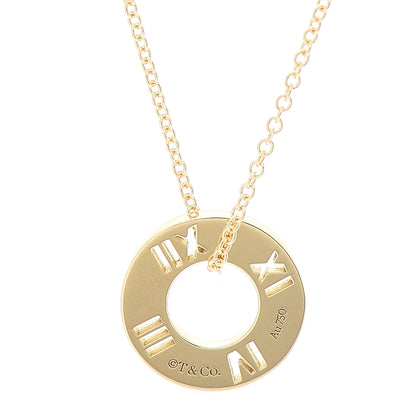 Tiffany 18K Yellow Gold Diamond Atlas Pierced Pendant Necklace 4 of 7