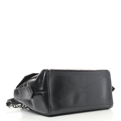 Givenchy Creased Patent Calfskin Medium ID Flap Black 4 of 5