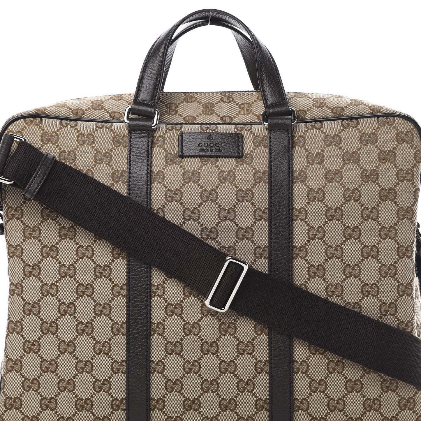 Monogram Briefcase Dark Brown