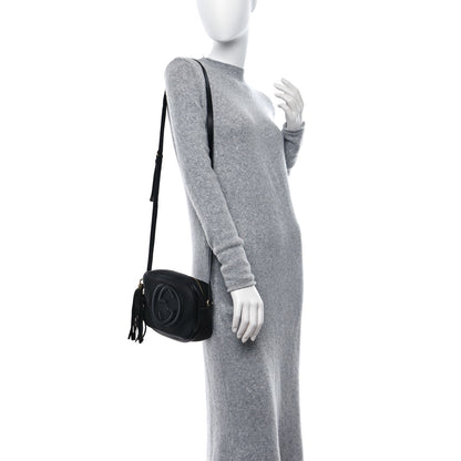 Gucci Pebbled Calfskin Small Soho Disco Bag Black 2 of 12
