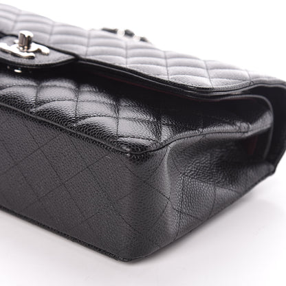 Chanel Caviar Quilted Medium Double Flap Black 13 of 14