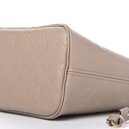 Louis Vuitton Empreinte Monogram Giant Neverfull MM Tourterelle 7 of 9