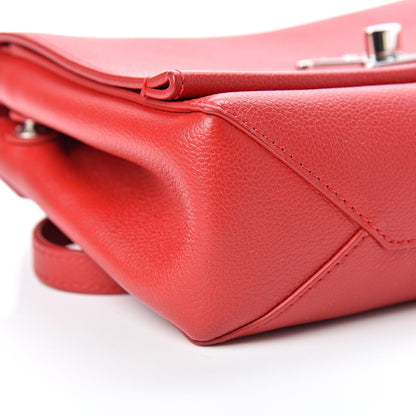 Louis Vuitton Calfskin Lockme II Chain Bag BB Rubis 8 of 11
