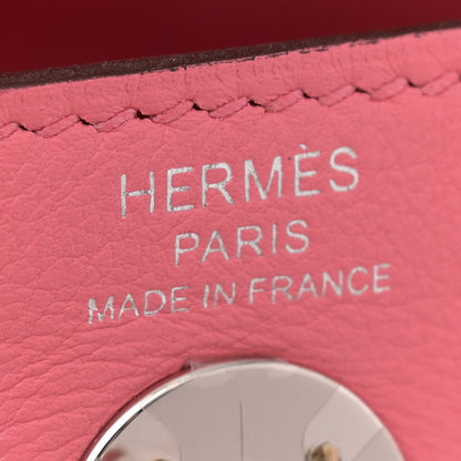 Hermes Swift Mini Lindy 20 Rose Ete 6 of 11