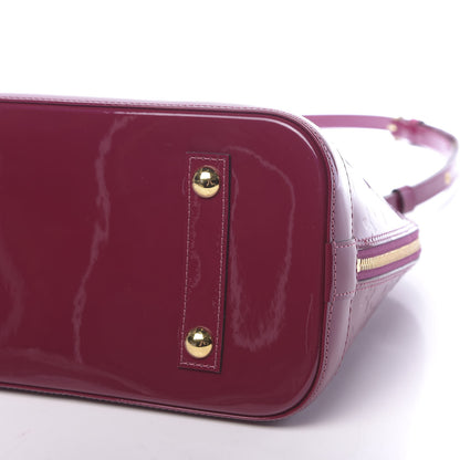 Louis Vuitton Vernis Alma PM Magenta 9 of 9