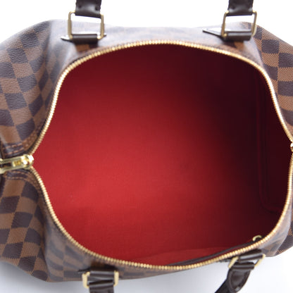 Louis Vuitton Damier Ebene Speedy Bandouliere 35 6 of 9