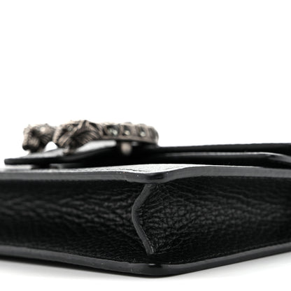 Gucci Calfskin Super Mini Dionysus Shoulder Bag Black 8 of 11