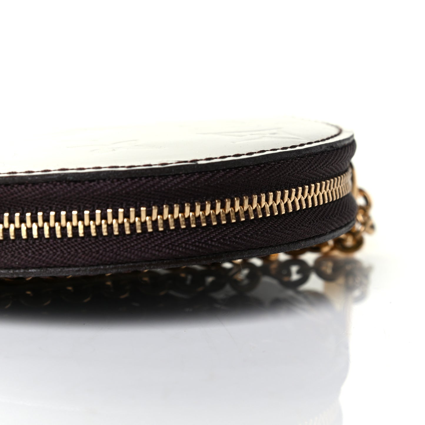 Vernis Chapeau Coin Purse Amarante