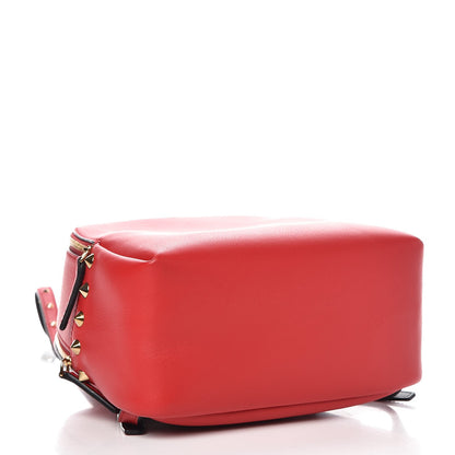 MCM Calfskin Mini Duchess Polke Studs Backpack Red 4 of 11