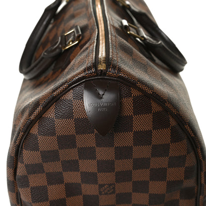 Louis Vuitton Damier Ebene Speedy 35 6 of 19