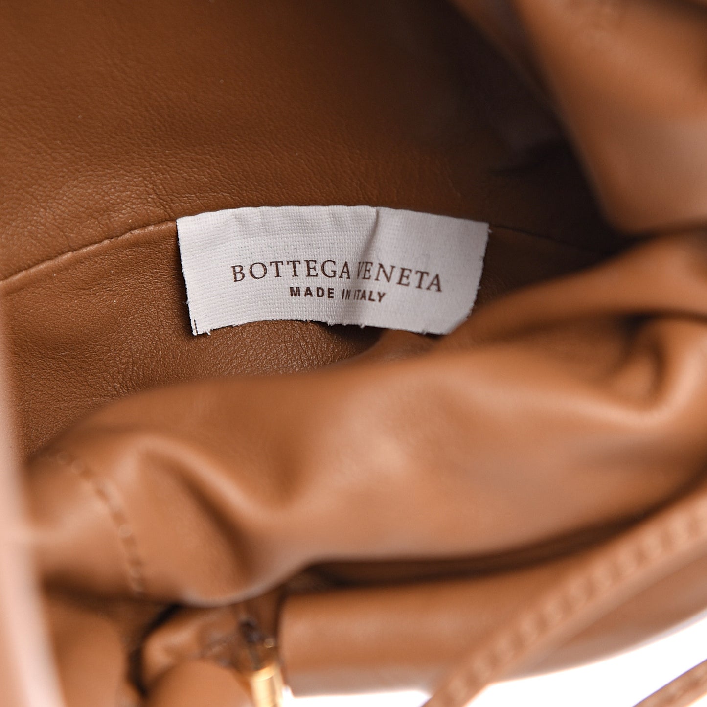 Butter Calfskin The Mini Pouch Cammello