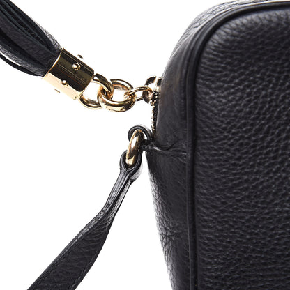 Gucci Pebbled Calfskin Small Soho Disco Bag Black 12 of 13