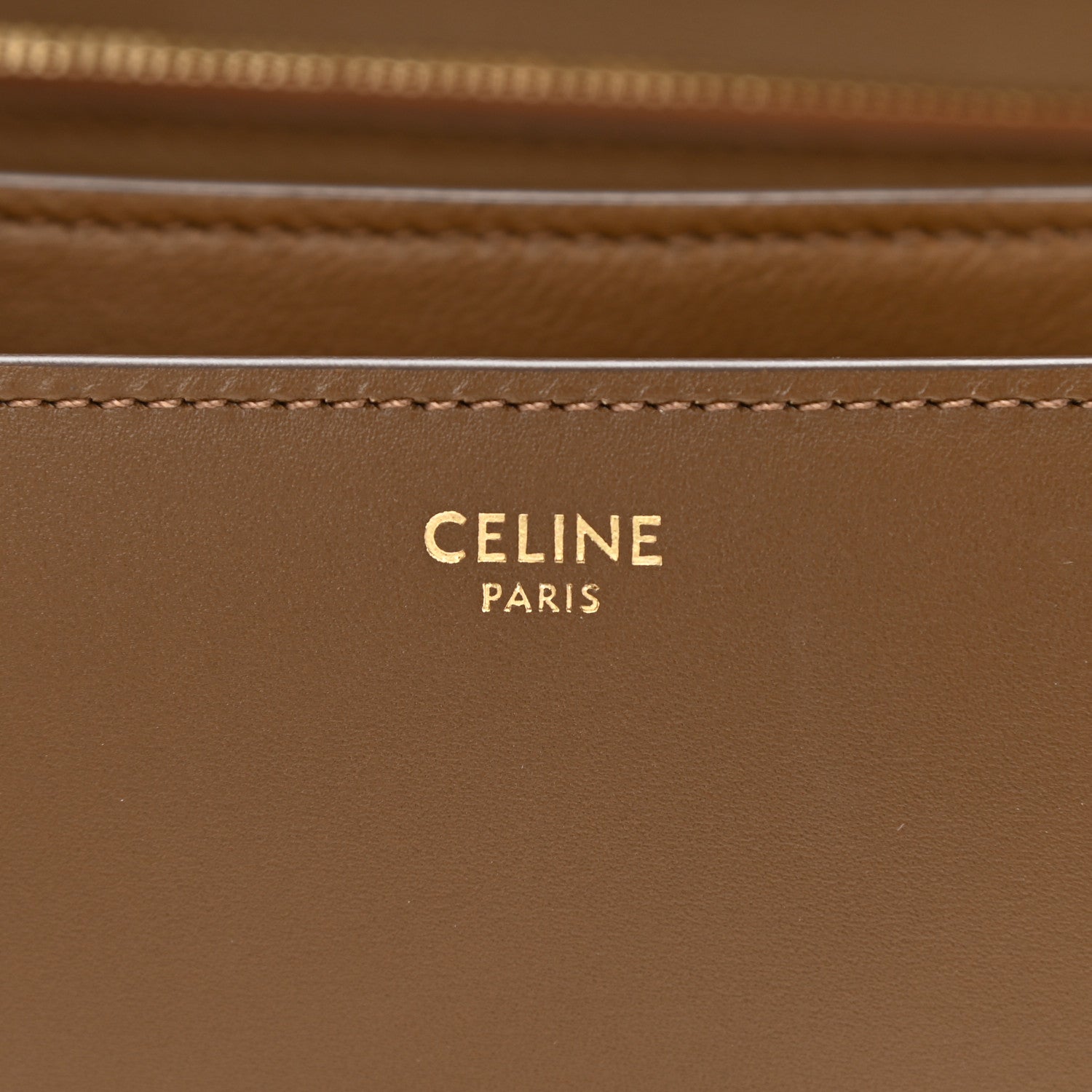 Celine Box Calfskin Medium Classic Box Flap Bag Camel 6 of 13
