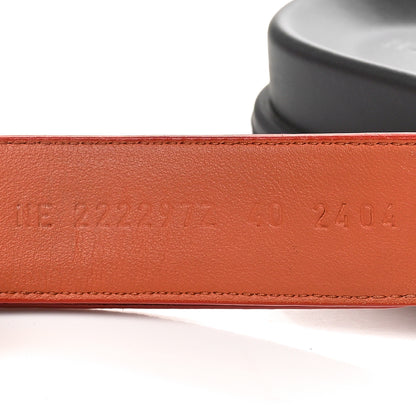 Hermes Suede Goatskin Womens Chypre Sandals 40 Orange Canyon 7 of 8