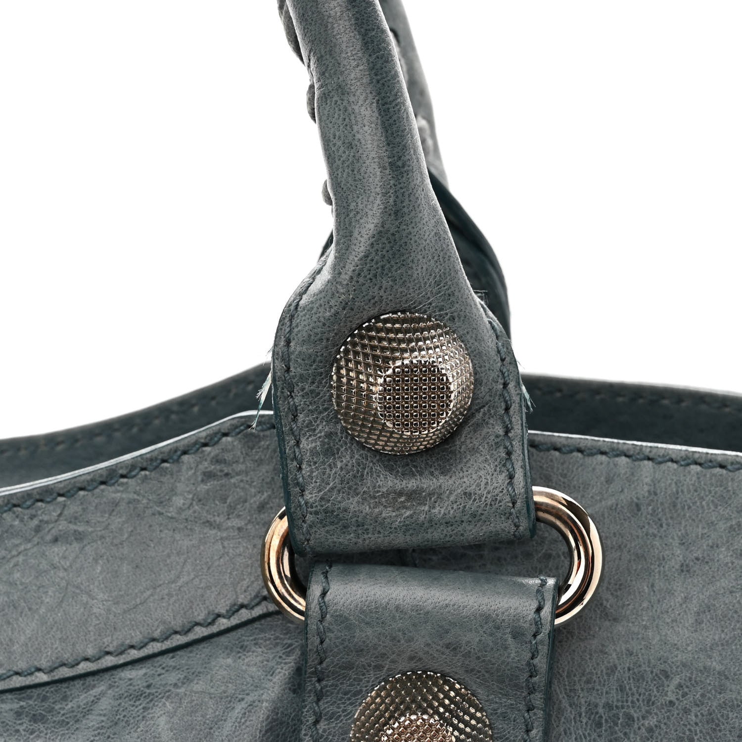 Balenciaga Agneau Giant 21 Silver Hardware City Cyclade 9 of 12
