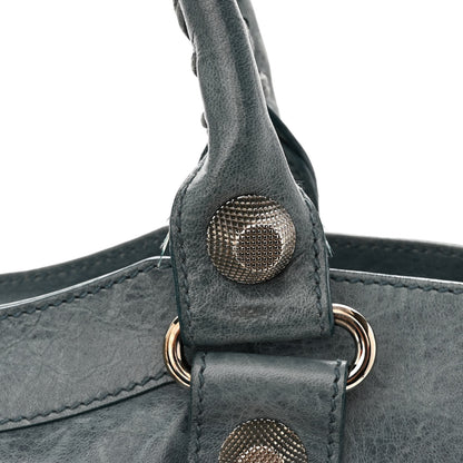 Balenciaga Agneau Giant 21 Silver Hardware City Cyclade 9 of 12