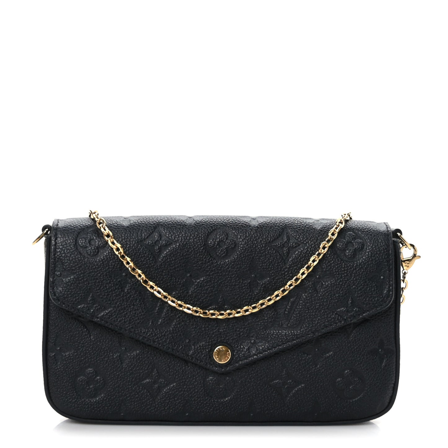 Empreinte Pochette Felicie Chain Wallet Black