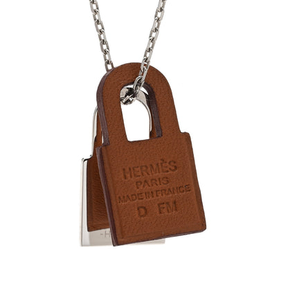 Hermes Swift O'Kelly Pendant Necklace Gold 5 of 6