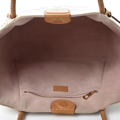 Louis Vuitton Damier Azur Propriano Rose Ballerine 4 of 12