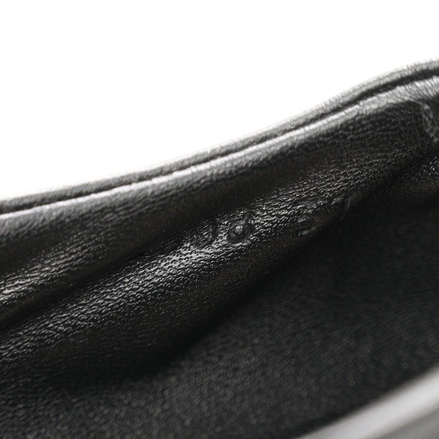 Loewe Lambskin Pebble Ballerina Flats 37 Black 9 of 10