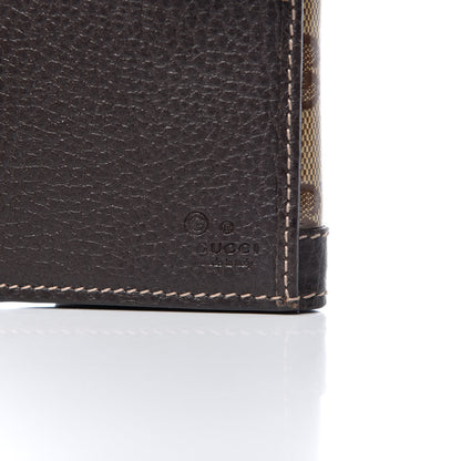 Gucci Crystal Monogram Continental Charmy Wallet Brown 6 of 9