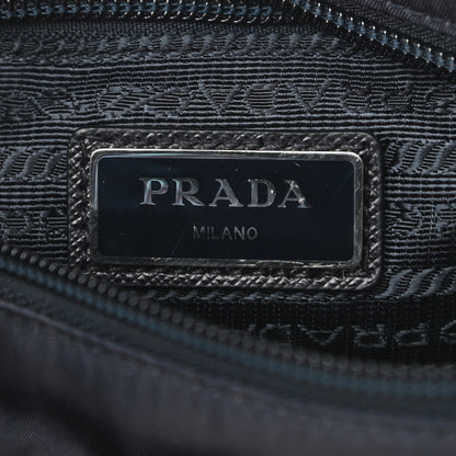 Prada Tessuto Nylon Saffiano Messenger Bag Baltico 10 of 16