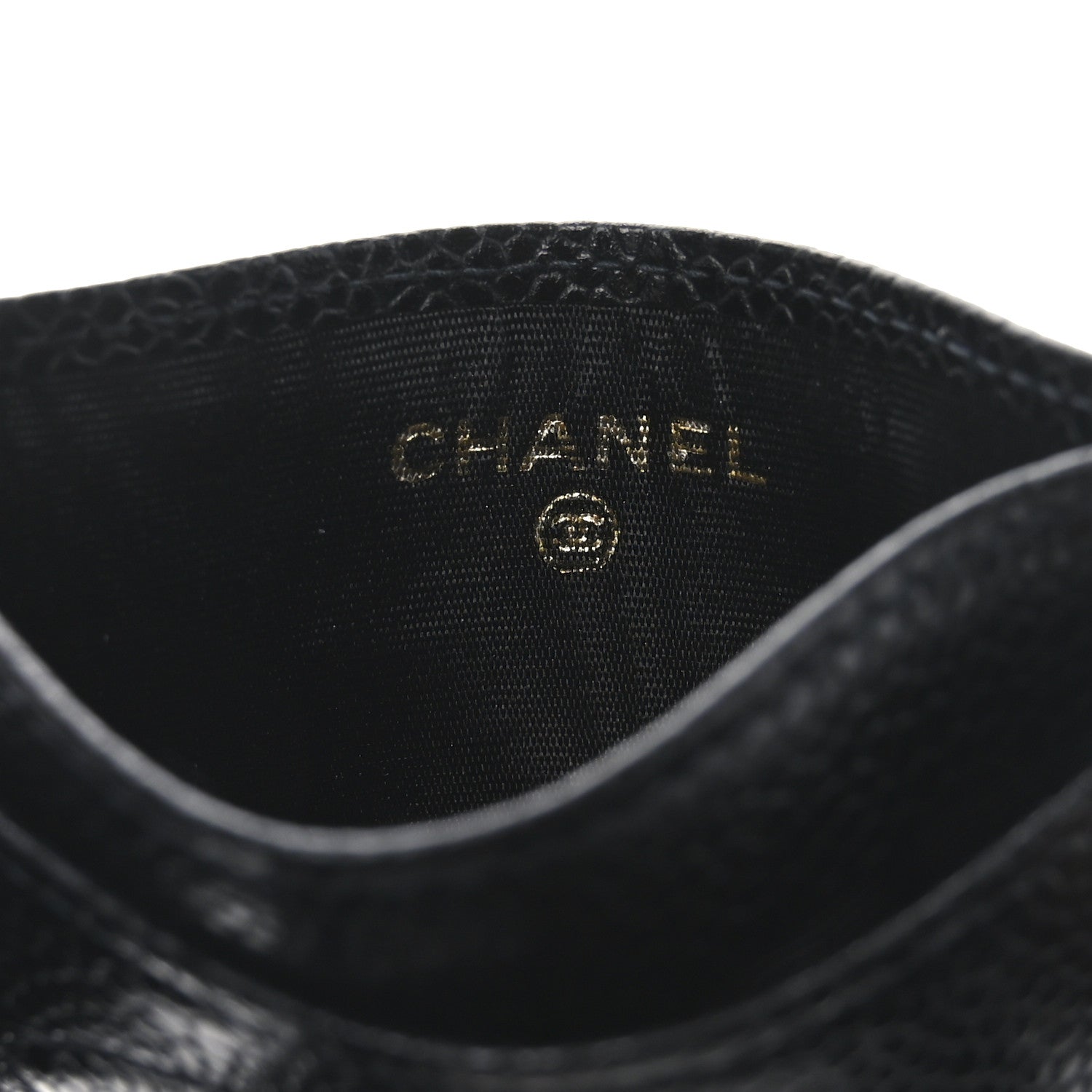 Chanel Caviar Timeless CC Card Holder Black 6 of 8