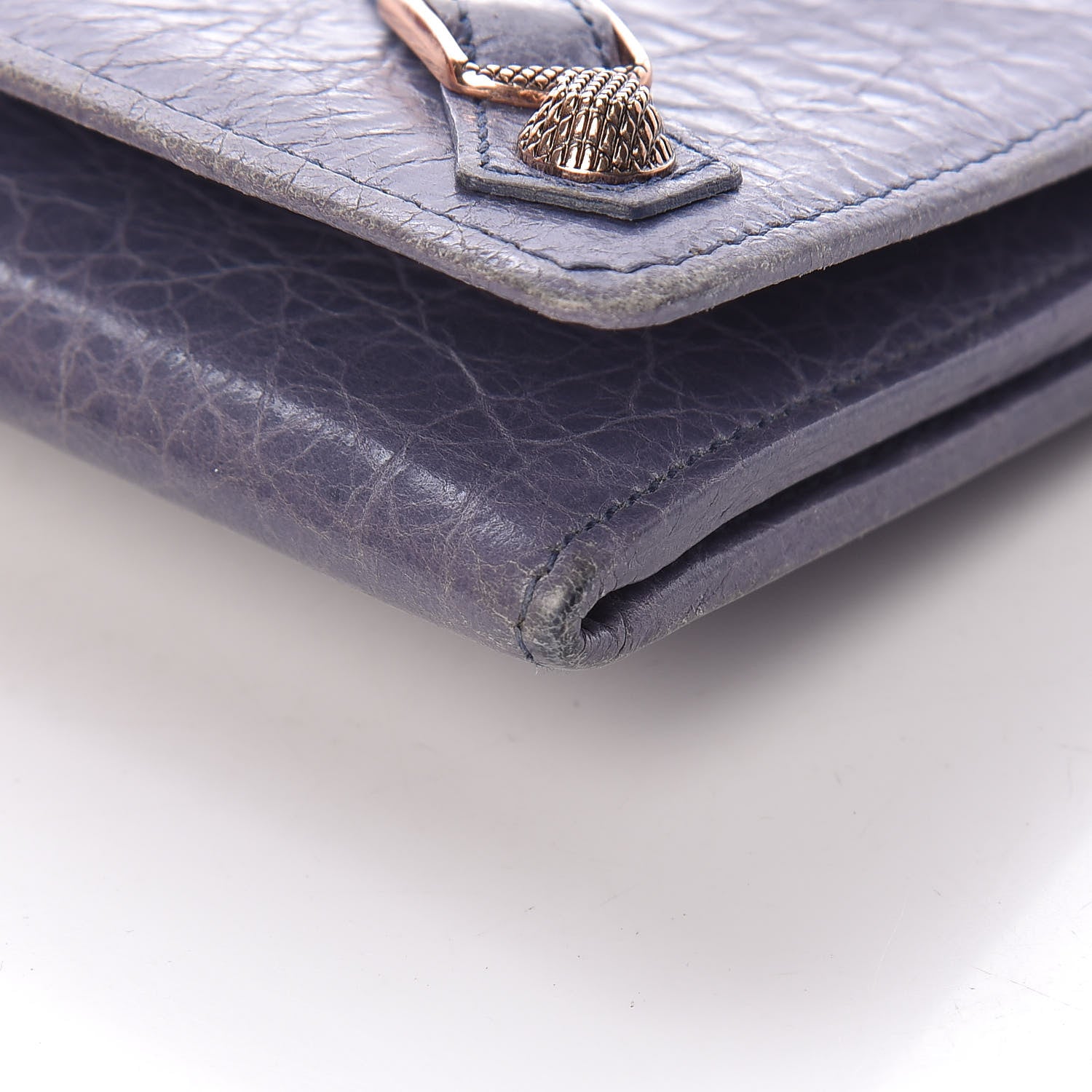 Balenciaga Agneau Giant 12 Rose Gold Hardware Money Wallet Jacynthe 15 of 17