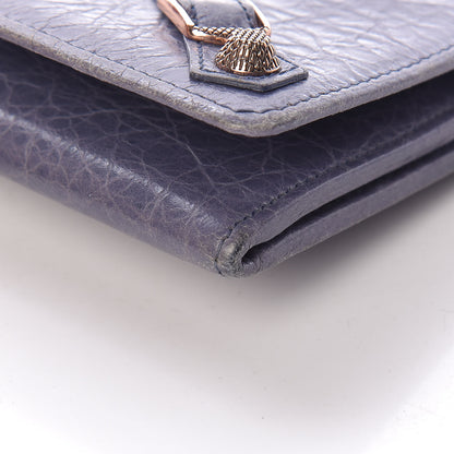 Balenciaga Agneau Giant 12 Rose Gold Hardware Money Wallet Jacynthe 15 of 17