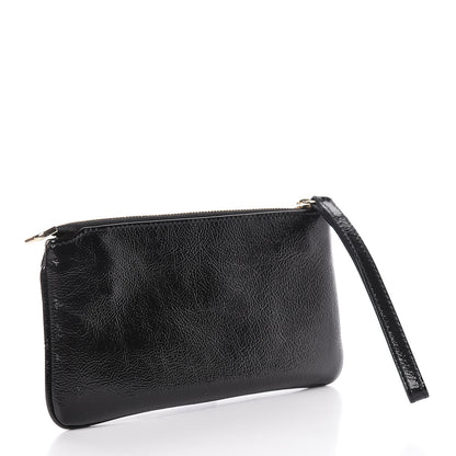 Gucci Soft Patent Soho Wristlet Black 3 of 9